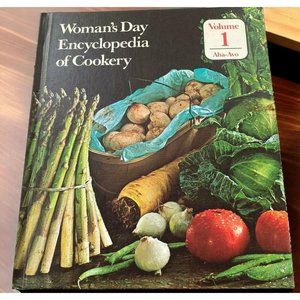 Womans Day Encyclopedia of Cookery Vol 1 Aba-Avo Vintage Recipe Cookbook 1979